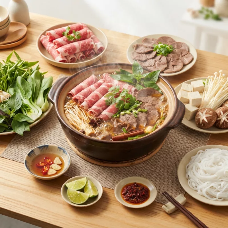 Combo rau Lẩu Bò