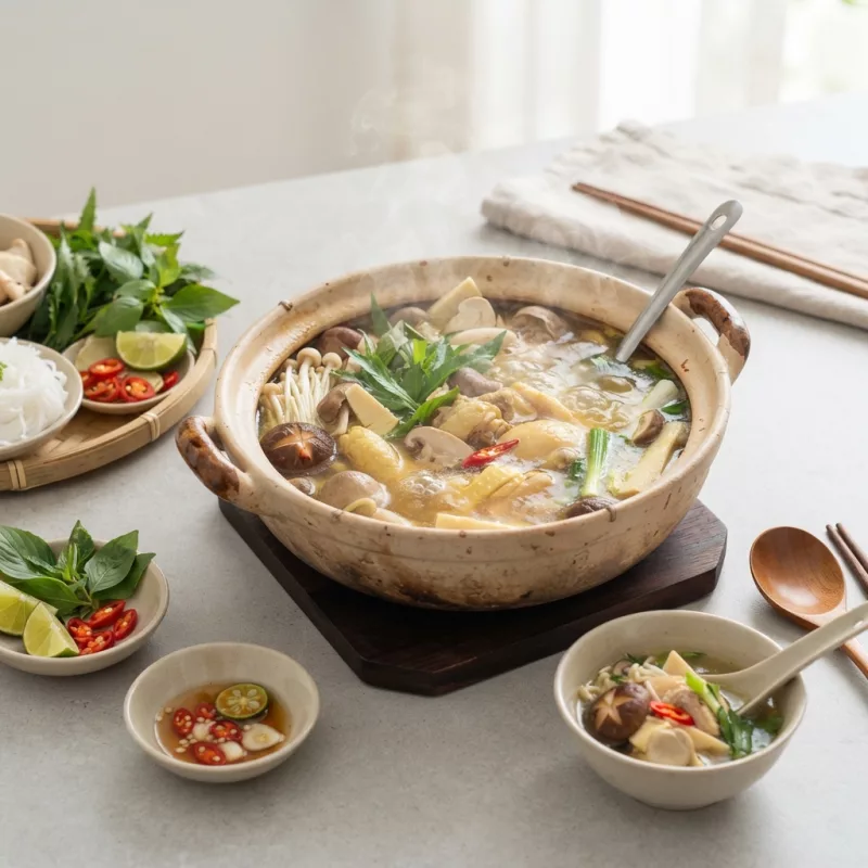 Combo rau Lẩu Gà