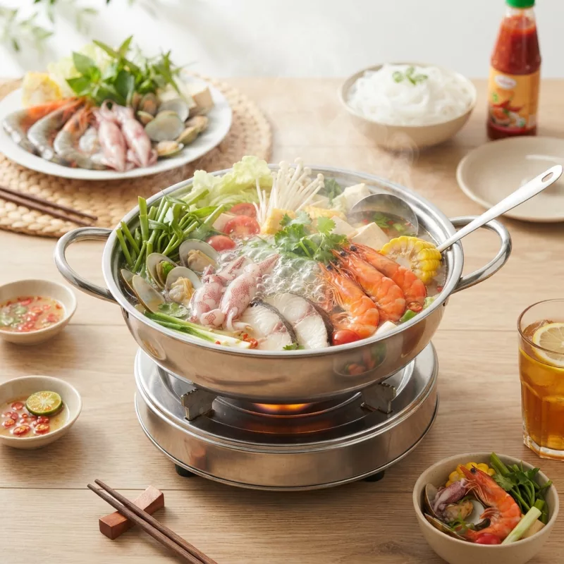 Combo rau Lẩu Hải Sản